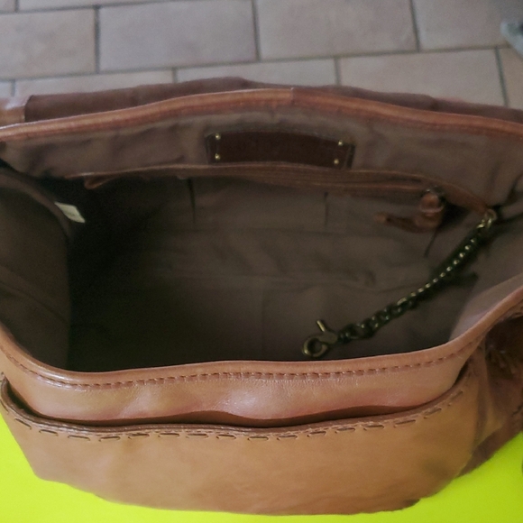 VINTAGE Lockheart Braided Leather Crossbody Bag - Picture 4 of 6